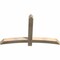 Ekena Millwork Bellingham Rough Sawn Timber Gable Bracket, Douglas Fir, 60"W x 38"H x 4"D x 4"F, 15/12 Pitch GBW060X38X0404BEL00RDF - alternate 3